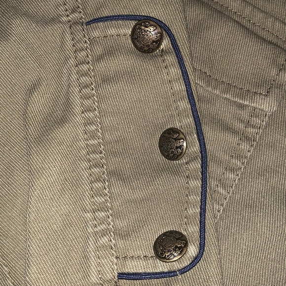 Gently Loved Military Style Coat by Banana Republic - Picture 4 of 12